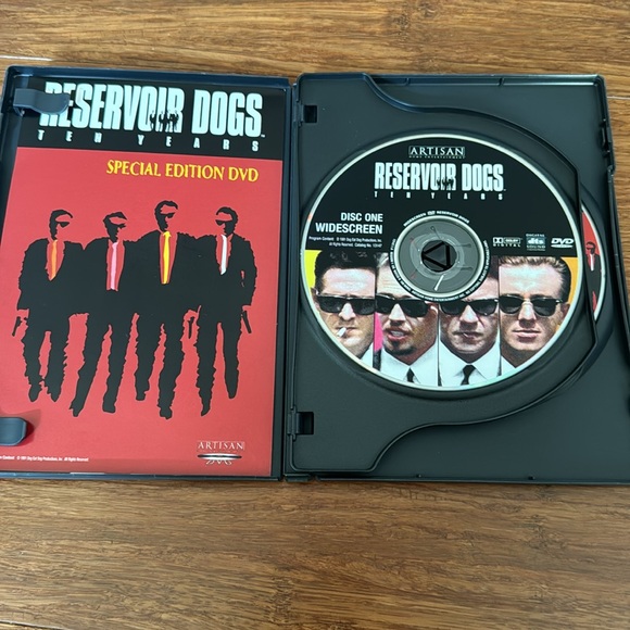 🌟 FREE🌟Reservoir Dogs 2 Disc DVD Set Tarantino Movie Special Edition Wide Screen - Picture 3 of 4